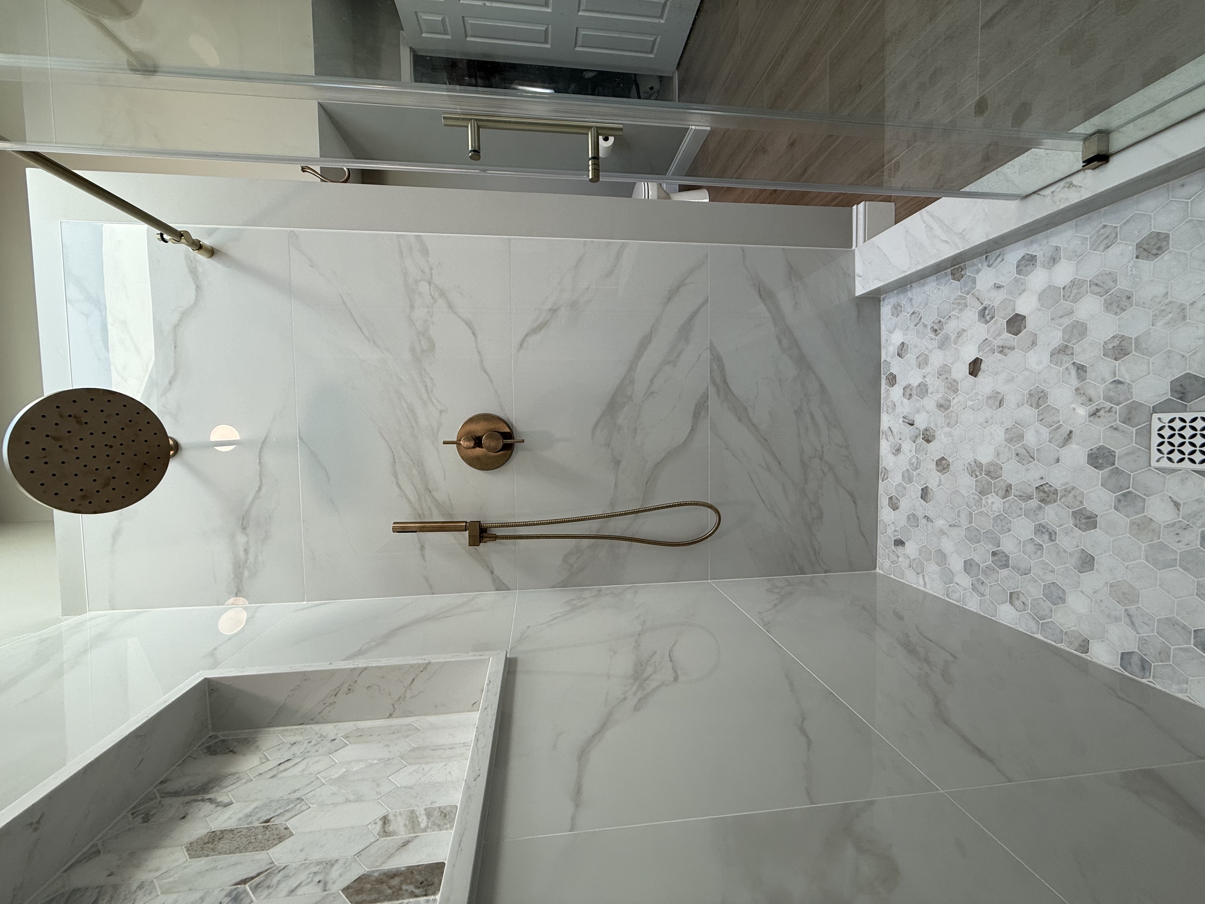 Transitional bathroom remodel in Newtown by B&B Associates Creations — photo 3